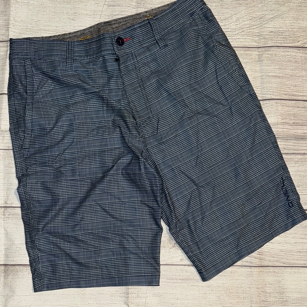 O'Neill Blue Flat Front Shorts Lightweight Casual
